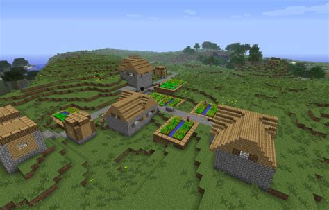 how far apart do villages have to be in minecraft